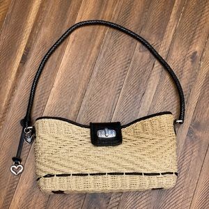 Brigton Straw and Leather purse 👜 Handbag